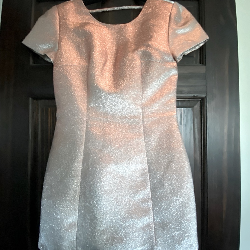 Rose gold mini dress (Holiday/birthday dress)